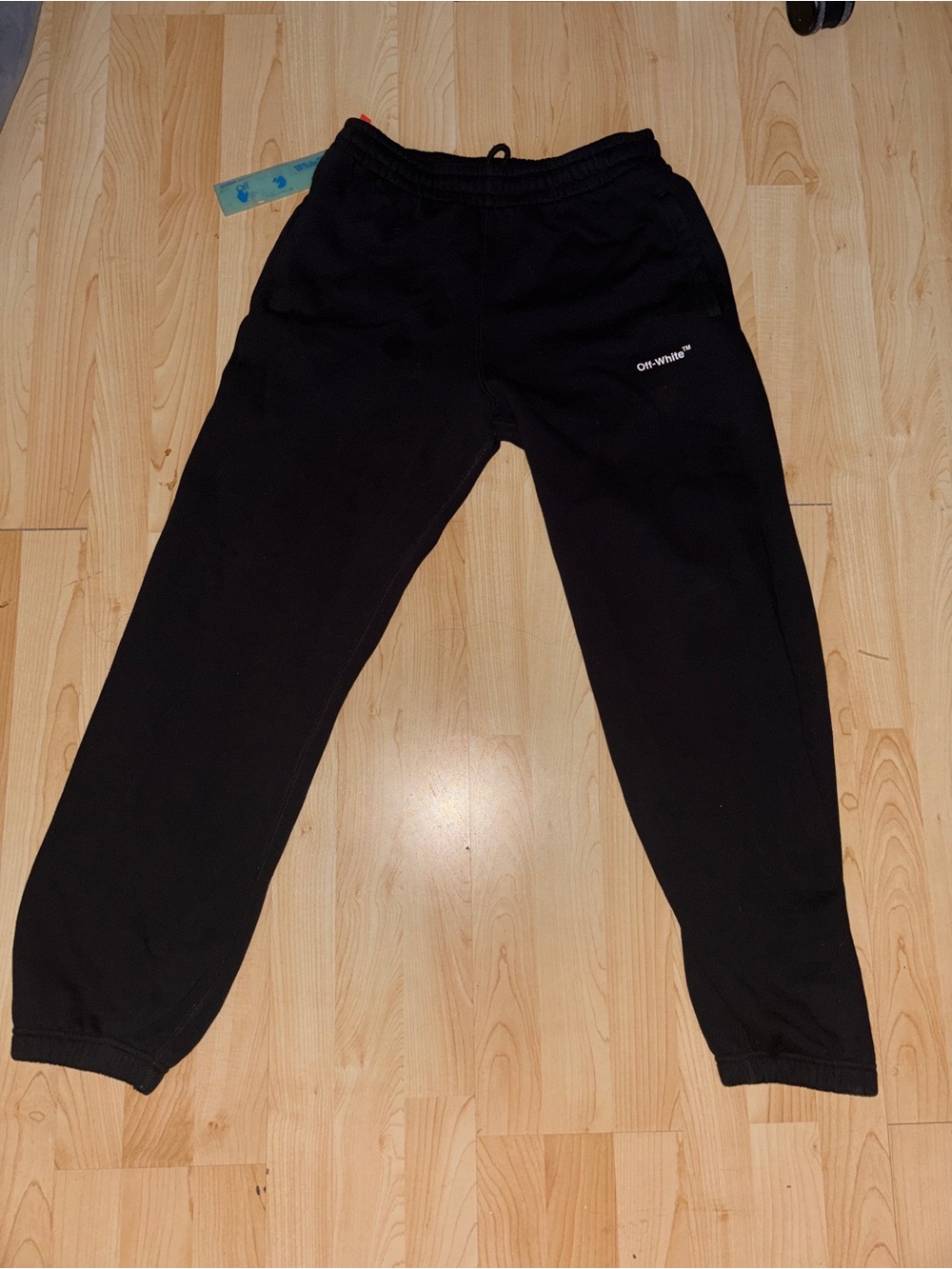 Off-White Black Logo Sweatpants